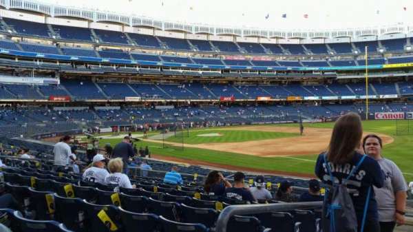 Yankee Stadium, section: 112, row: 11, seat: 16