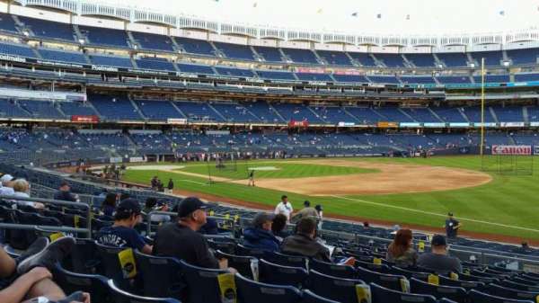 Yankee Stadium, section: 112, row: 11, seat: 8