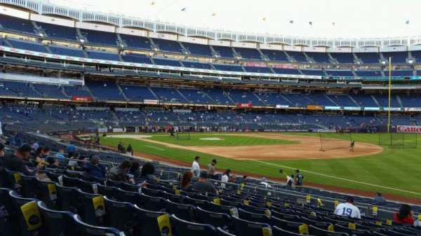 Yankee Stadium, section: 112, row: 11, seat: 1