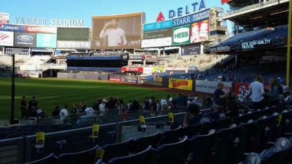 Yankee Stadium, section: 111, row: 15, seat: 16