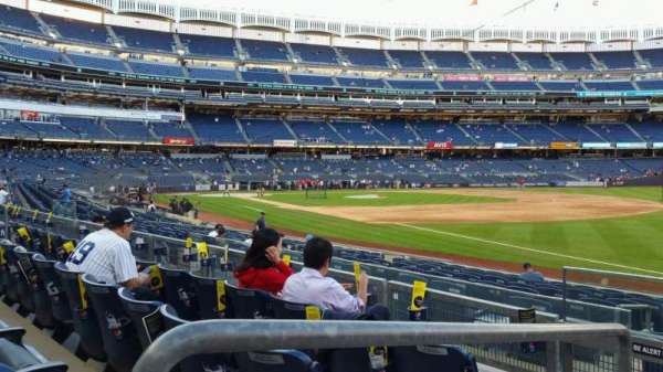 Yankee Stadium, section: 111, row: 15, seat: 16