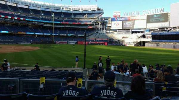 Yankee Stadium, section: 111, row: 15, seat: 8