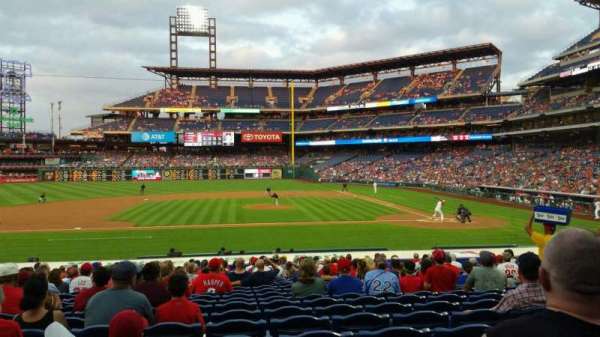 Citizens Bank Park, section: 130, row: 21, seat: 10