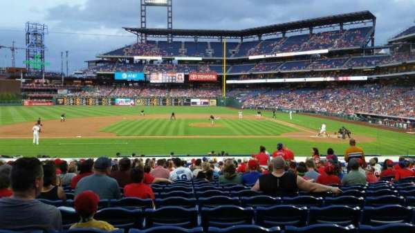 Citizens Bank Park, section: 130, row: 21, seat: 10