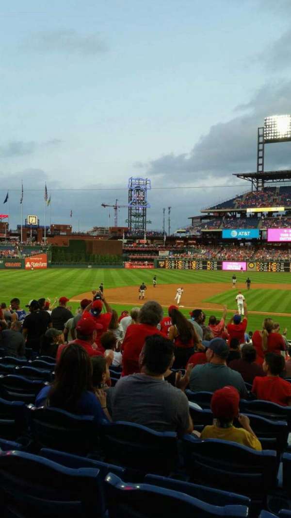 Citizens Bank Park, section: 130, row: 21, seat: 10