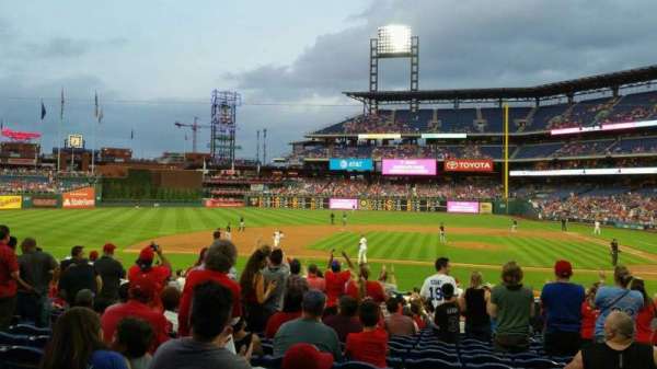 Citizens Bank Park, section: 130, row: 21, seat: 10