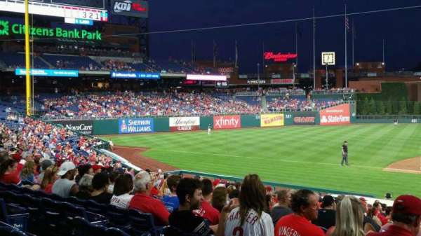 Citizens Bank Park, section: 130, row: 21, seat: 10