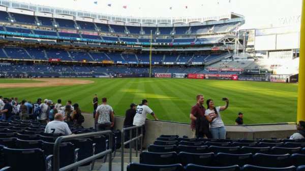 Yankee Stadium, section: 108, row: 9, seat: 12
