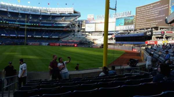 Yankee Stadium, section: 108, row: 9, seat: 12
