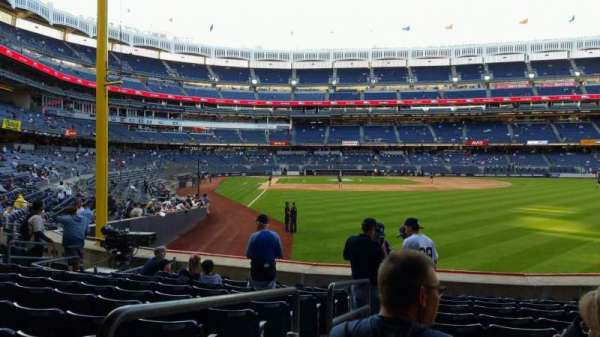 Yankee Stadium, section: 106, row: 10, seat: 16