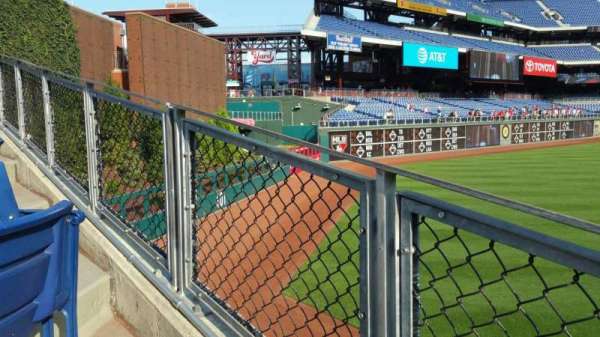 Citizens Bank Park, section: 148, row: 5, seat: 1