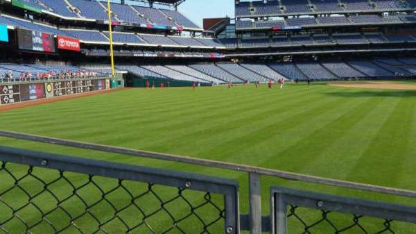 Citizens Bank Park, section: 148, row: 5, seat: 1