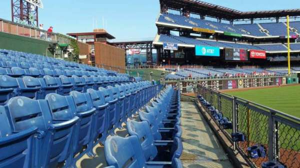 Citizens Bank Park, section: 147, row: 4, seat: 1
