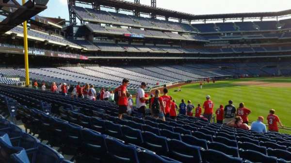 Citizens Bank Park, section: 103, row: 13, seat: 11