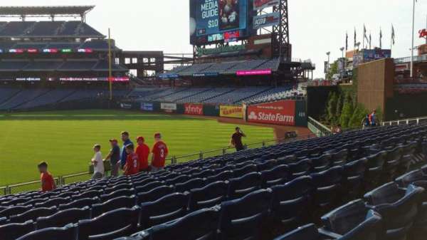 Citizens Bank Park, section: 103, row: 13, seat: 11
