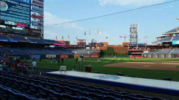 Citizens Bank Park, section: 131, row: 7, seat: 1
