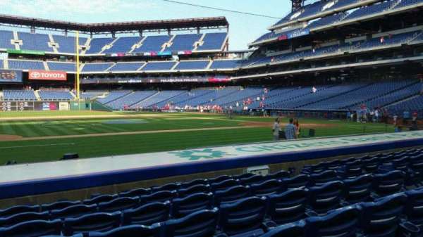 Citizens Bank Park, section: 131, row: 7, seat: 9