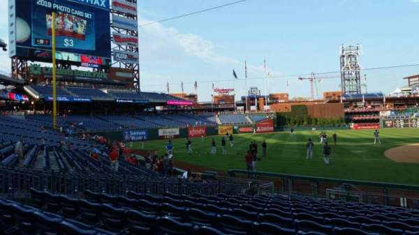 Citizens Bank Park, section: 132, row: 13, seat: 1