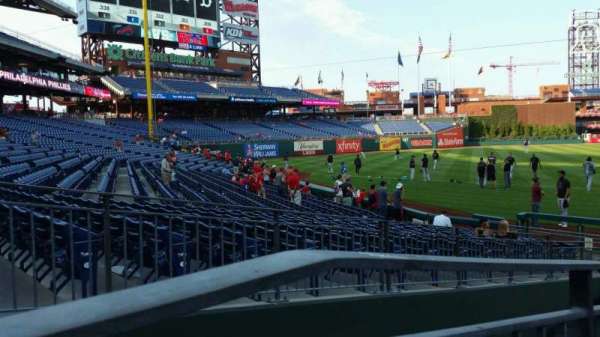 Citizens Bank Park, section: 132, row: 13, seat: 12