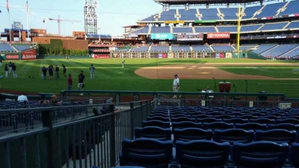 Citizens Bank Park, section: 132, row: 13, seat: 12