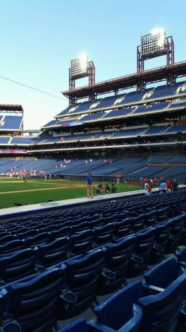 Citizens Bank Park, section: 132, row: 13, seat: 12