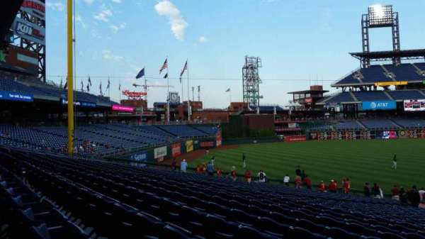 Citizens Bank Park, section: 137, row: 32, seat: 1