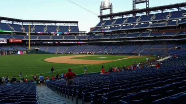 Citizens Bank Park, section: 137, row: 32, seat: 1