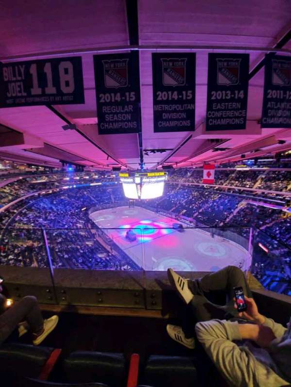 Madison Square Garden, section: 301, row: 2, seat: 15