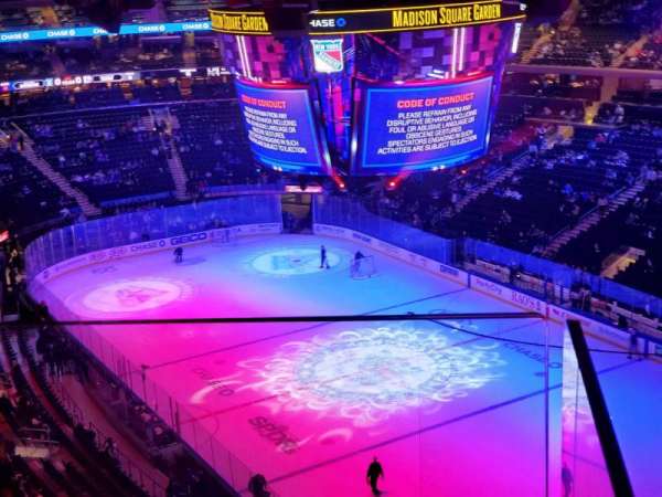 Madison Square Garden, section: 301, row: 2, seat: 16