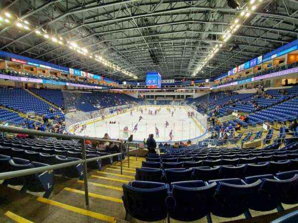 Total Mortgage Arena, section: 101, row: N, seat: 21
