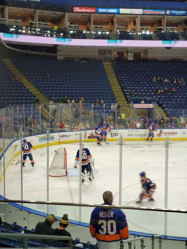 Total Mortgage Arena, section: 103, row: G, seat: 16