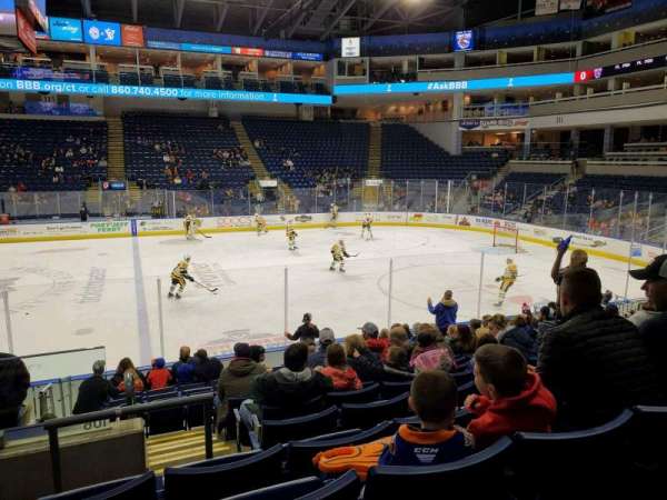 Total Mortgage Arena, section: 106, row: J, seat: 24