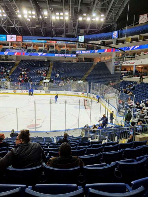 Total Mortgage Arena, section: 107, row: K, seat: 11
