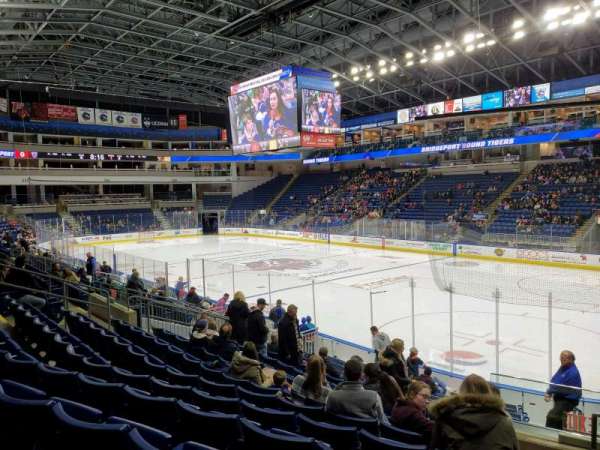 Total Mortgage Arena, section: 117, row: L, seat: 1