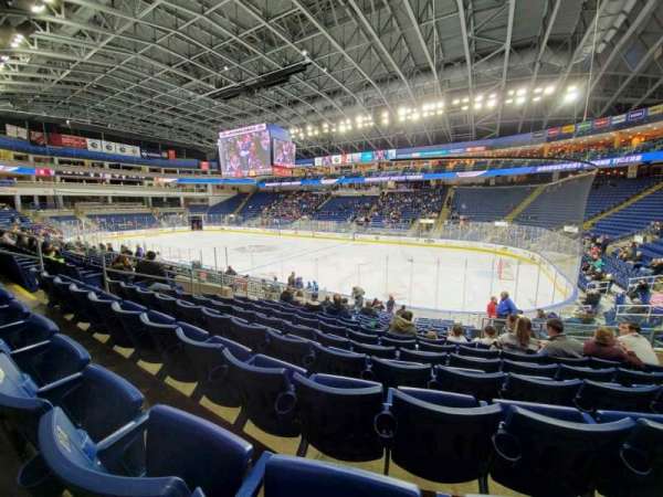 Total Mortgage Arena, section: 117, row: L, seat: 9