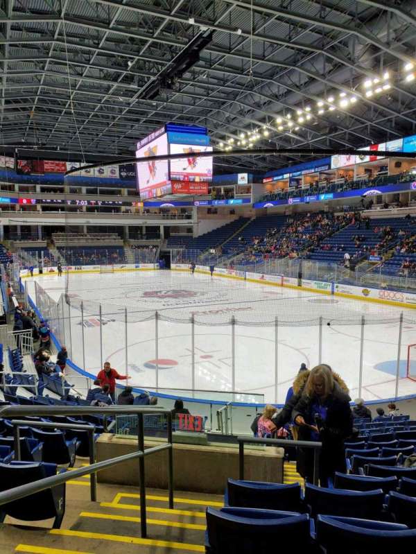 Total Mortgage Arena, section: 119, row: K, seat: 19