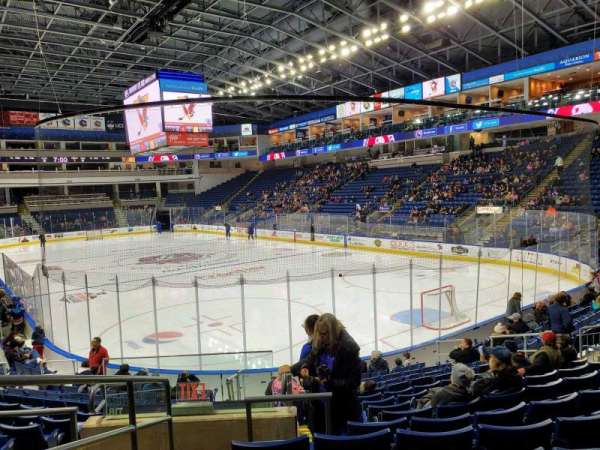 Total Mortgage Arena, section: 119, row: K, seat: 19