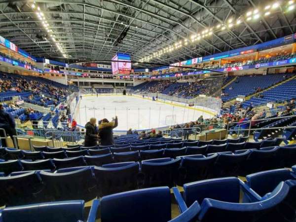 Total Mortgage Arena, section: 119, row: K, seat: 10