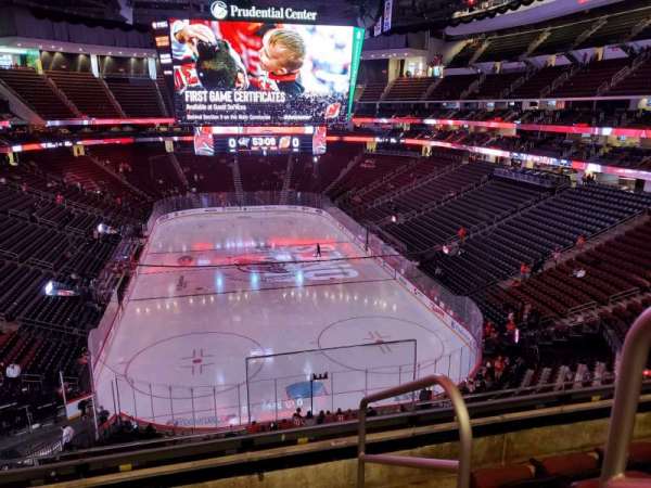Prudential Center, section: 119, row: 4, seat: 1