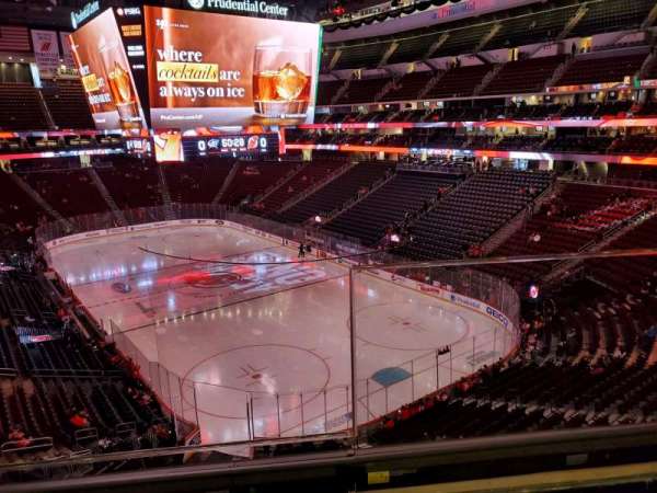 Prudential Center, section: 117, row: 2, seat: 1