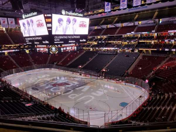 Prudential Center, section: 116, row: 4, seat: 8