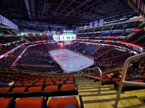 Prudential Center, section: 117, row: 10, seat: 1