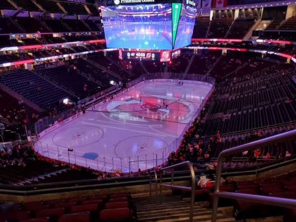 Prudential Center, section: 122, row: 8, seat: 1