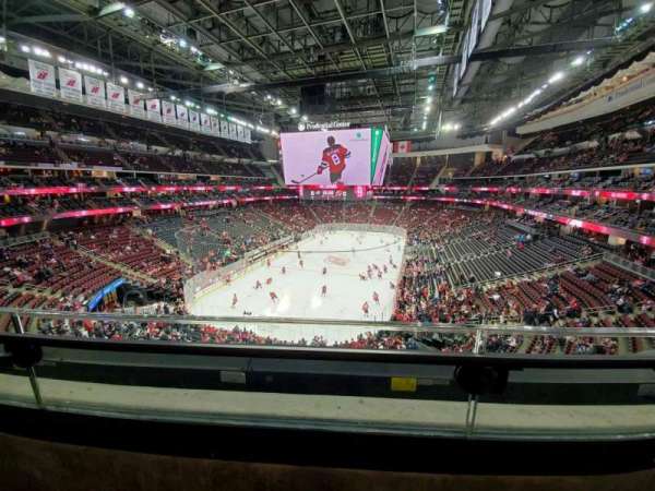 Prudential Center, section: 122, row: 1, seat: 10