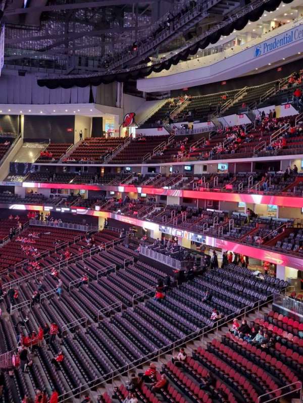 Prudential Center, section: 122, row: 1, seat: 10