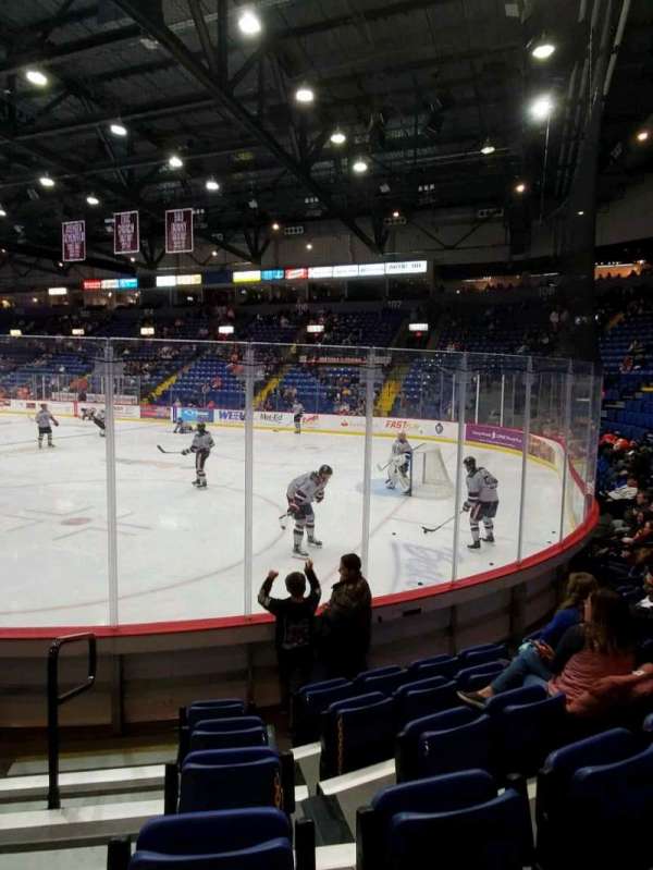 Santander Arena, section: 113, row: F, seat: 9