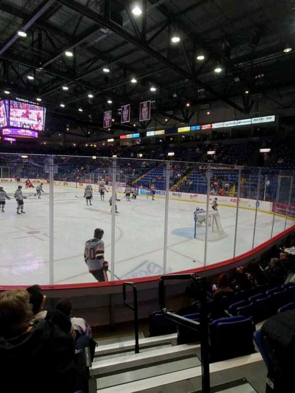 Santander Arena, section: 113, row: F, seat: 1