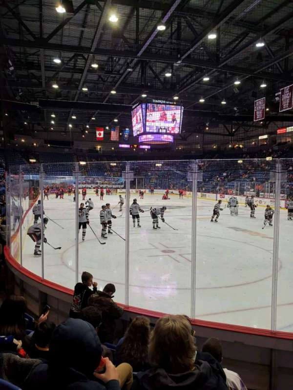 Santander Arena, section: 113, row: F, seat: 1