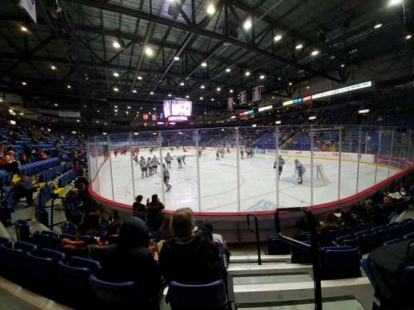 Santander Arena, section: 113, row: F, seat: 1