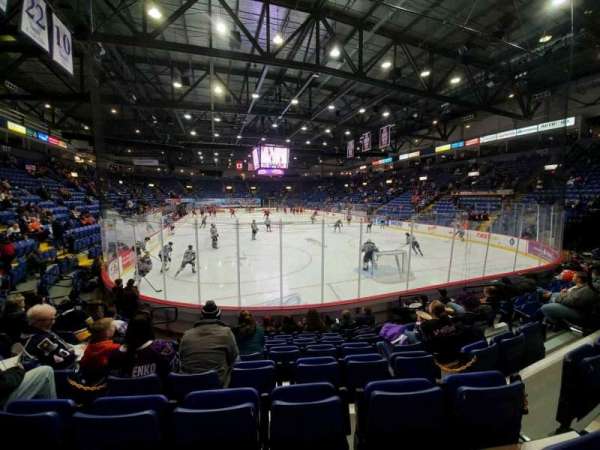 Santander Arena, section: 112, row: H, seat: 9